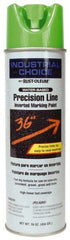 Rust-Oleum - 17 fl oz Green Marking Paint - 600' to 700' Coverage at 1" Wide, Water-Based Formula - A1 Tooling