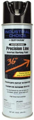 Rust-Oleum - 17 fl oz Black Marking Paint - 600' to 700' Coverage at 1" Wide, Water-Based Formula - A1 Tooling