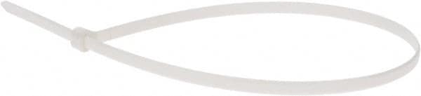 Thomas & Betts - 14.2" Long White Nylon Standard Cable Tie - 50 Lb Tensile Strength, 1.33mm Thick, 1" Max Bundle Diam - A1 Tooling