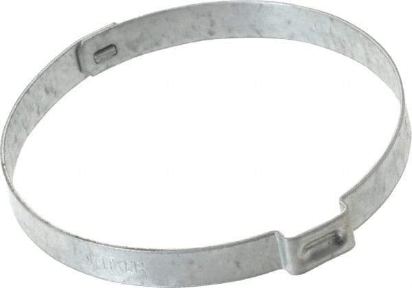 Oetiker - 57.4 to 60.5mm, Zinc-Plated 1-Ear Clamp - 2-3/8" Noml Size, 10mm Inner Width, 7mm Wide x 0.75mm Thick, Carbon Steel - A1 Tooling