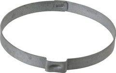 Oetiker - 60.4 to 63.5mm, Zinc-Plated 1-Ear Clamp - 2-1/2" Noml Size, 10mm Inner Width, 7mm Wide x 0.75mm Thick, Carbon Steel - A1 Tooling