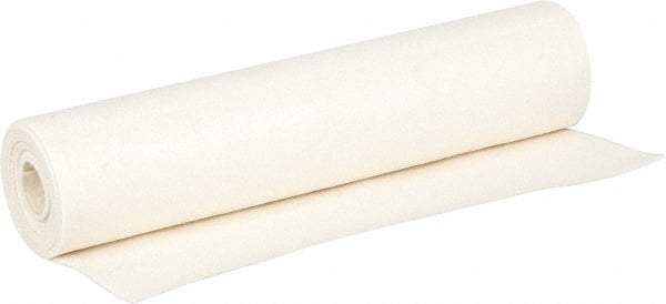 Made in USA - 1/16 Inch Thick x 60 Inch Wide x 12 Inch Long, Pressed Wool Felt Sheet - 1 Lbs/Square Yd., White, 500 psi - A1 Tooling