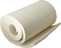 Made in USA - 1/2 Inch Thick x 60 Inch Wide x 12 Inch Long, Pressed Wool Felt Sheet - 8 Lbs/Square Yd., White, 500 psi - A1 Tooling