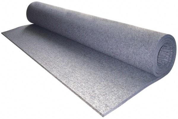 Made in USA - 3/8 Inch Thick x 60 Inch Wide x 60 Inch Long, Pressed Wool Felt Sheet - 6 Lbs/Square Yd., Gray, 400 psi - A1 Tooling