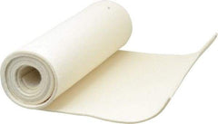 Made in USA - 1/8 Inch Thick x 66 Inch Wide x 12 Inch Long, Pressed Wool Felt Sheet - 1.5 Lbs/Square Yd., White, 400 psi - A1 Tooling