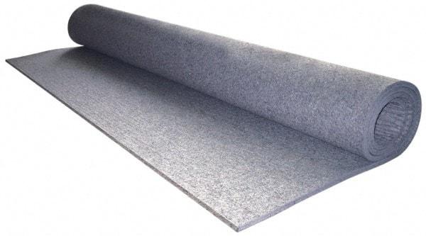 Made in USA - 1/8 Inch Thick x 72 Inch Wide x 12 Inch Long, Pressed Wool Felt Sheet - 1.5 Lbs/Square Yd., Gray, 250 psi - A1 Tooling