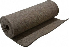 Made in USA - 3/16 Inch Thick x 72 Inch Wide x 12 Inch Long, Pressed Wool Felt Sheet - 2.3 Lbs/Square Yd., Gray, 250 psi - A1 Tooling