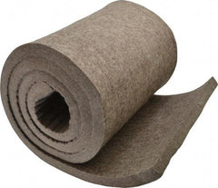 Made in USA - 3/4 Inch Thick x 72 Inch Wide x 12 Inch Long, Pressed Wool Felt Sheet - 9.2 Lbs/Square Yd., Gray, 250 psi - A1 Tooling