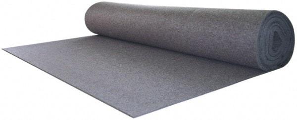 Made in USA - 1/2 Inch Thick x 72 Inch Wide x 60 Inch Long, Pressed Wool Felt Sheet - 4.2 Lbs/Square Yd., Gray, 75 psi - A1 Tooling