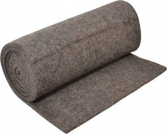 Made in USA - 1/4 Inch Thick x 72 Inch Wide x 12 Inch Long, Pressed Wool Felt Sheet - 2.1 Lbs/Square Yd., Gray, 75 psi - A1 Tooling