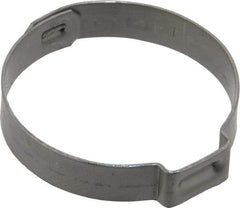 Oetiker - 28.5 to 31.6mm, 1-Ear Clamp - 1-1/4" Noml Size, 10mm Inner Width, 7mm Wide x 0.6mm Thick, Stainless Steel - A1 Tooling