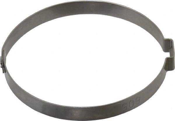 Oetiker - 57.4 to 60.5mm, 1-Ear Clamp - 2-3/8" Noml Size, 10mm Inner Width, 7mm Wide x 0.6mm Thick, Stainless Steel - A1 Tooling