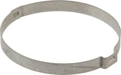 Oetiker - 60.4 to 63.5mm, 1-Ear Clamp - 2-1/2" Noml Size, 10mm Inner Width, 7mm Wide x 0.6mm Thick, Stainless Steel - A1 Tooling