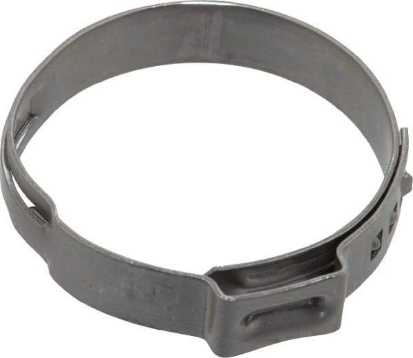 Oetiker - Stepless Ear Clamp - 1-3/16" Noml Size, 10mm Inner Width, 7mm Wide x 0.6mm Thick, Stainless Steel - A1 Tooling