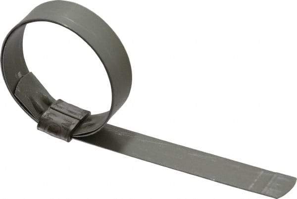 IDEAL TRIDON - 1-3/4" ID, Galvanized Steel Preformed J-Type Clamp - 5/8" Wide x 0.03" Thick - A1 Tooling