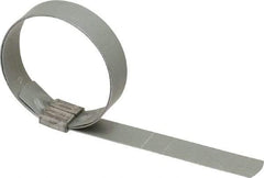 IDEAL TRIDON - 2" ID, Galvanized Steel Preformed J-Type Clamp - 5/8" Wide x 0.03" Thick - A1 Tooling