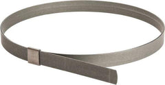 IDEAL TRIDON - 7" ID, Galvanized Steel Preformed Center Punch Type Clamp - 5/8" Wide x 0.03" Thick - A1 Tooling