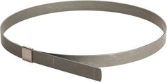 IDEAL TRIDON - 8" ID, Galvanized Steel Preformed Center Punch Type Clamp - 5/8" Wide x 0.03" Thick - A1 Tooling