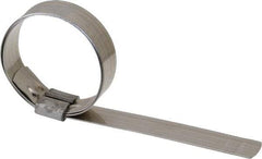 IDEAL TRIDON - 1-3/4" ID, Grade 201, Stainless Steel Preformed J-Type Clamp - 5/8" Wide x 0.03" Thick - A1 Tooling