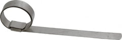 IDEAL TRIDON - 13/16" ID Grade 201 Stainless Steel Preformed Center Punch Clamp - 3/8" Wide, 0.025" Thick - A1 Tooling