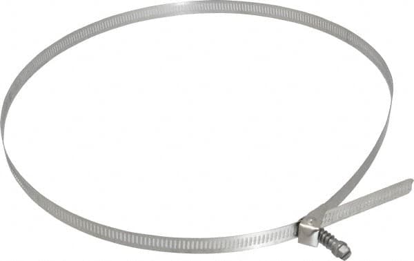 IDEAL TRIDON - SAE Size 188, 2-1/16 to 12-5/16" Diam, Stainless Steel Quick Release Worm Drive Clamp - 1/2" Wide, Material Grade 301, Series 550 - A1 Tooling