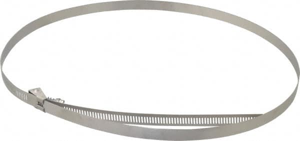 IDEAL TRIDON - SAE Size 216, 10-3/16 to 14" Diam, Stainless Steel Quick Release Worm Drive Clamp - 1/2" Wide, Material Grade 301, Series 550 - A1 Tooling