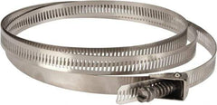 IDEAL TRIDON - SAE Size 248, 1-3/4 to 16" Diam, Stainless Steel Quick Release Worm Drive Clamp - 1/2" Wide, Material Grade 301, Series 550 - A1 Tooling