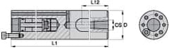 Kennametal - 3/8-18 Threaded Mount, Boring Head Straight Shank - Threaded Mount Mount, 12 Inch Overall Length, 9-1/4 Inch Projection - Exact Industrial Supply