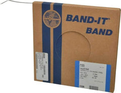 Made in USA - Grade 200 to 300, Stainless Steel Banding Strap Roll - 3/8" Wide x 0.015" Thick - A1 Tooling