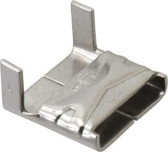 Made in USA - Grade 200 to 300, Stainless Steel Banding Strap Buckle - 3/4" Wide - A1 Tooling