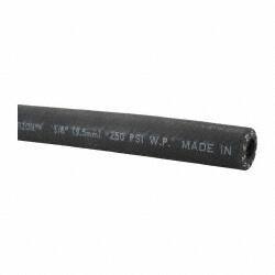 Continental ContiTech - 3/8" ID x 1/2" OD CTL Multipurpose Air Hose - 250 Working psi, -40 to 190°F, Black - A1 Tooling