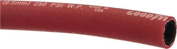 Continental ContiTech - 3/8" ID x 0.65" OD CTL Push-on Air Hose - 250 Working psi, -20 to 190°F, Red - A1 Tooling