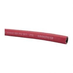 Continental ContiTech - 1/4" ID x 0.53" OD CTL Oil Resistant Air Hose - 250 Working psi, 0 to 180°F, Red - A1 Tooling