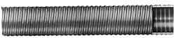 Continental ContiTech - 2-1/2" ID x 3.05" OD, 35 Max psi, 29 In. Hg, Dry Material Handling & Transfer Hose - Thermoplastic, -30 to 158°F, 6" Bend Radius, 100' Coil Length, Black - A1 Tooling