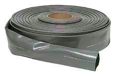 Continental ContiTech - 3" ID x 3.27 OD, 50 Working psi, Gray Hose, Lays Flat - Cut to Length, -10 to 150°F - A1 Tooling