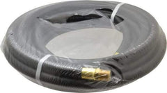 Continental ContiTech - 1/2" ID x 0.811" OD 25' Long Multipurpose Air Hose - MNPT x MNPT Ends, 200 Working psi, -40 to 190°F, 1/2" Fitting, Black - A1 Tooling