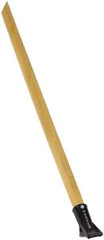 Harper Brush - 60 x 1-1/8" Wood Squeegee Handle - Bolt-On Connection, Tan - A1 Tooling