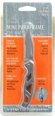 Gerber - 2-7/32" Blade, 6" OAL, Partially Serrated Folding Knife - 3.07" Closed Length, Stainless Steel, 1 Blade, 1 Edge, Pocket Clip - A1 Tooling