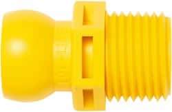 Loc-Line - 1/2" Hose ID, Male to Female Coolant Hose Connector - 1/2" NPT, For Loc-Line Modular Hose Systems - A1 Tooling