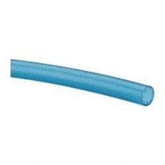 Coilhose Pneumatics - 1/4" Inside x 3/8" Outside Diam, Polyurethane Liquid Suction & Discharge Hose - Transparent Blue, 500' Long, 200 psi Working Pressure - A1 Tooling