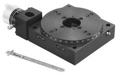 Parker - Rotary Positioning Stages Style: Worm Gear Drive Heavy Load Stage Thread Size: 1/4-20 - A1 Tooling