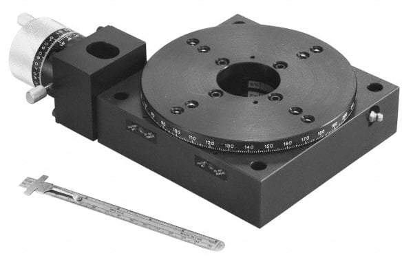 Parker - Rotary Positioning Stages Style: Worm Gear Drive Heavy Load Stage Thread Size: M6 - A1 Tooling