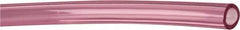 Coilhose Pneumatics - 1/4" ID x 3/8" OD, 1/16" Wall Thickness, Cut to Length (500' Standard Length) Polyurethane Tube - Transparent Red, 126 Max psi, 90 Hardness - A1 Tooling