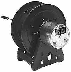 Reelcraft - #2 AWG x 300' Cable, 400 Amp, 90 VDC Welding Cable Reel - 20-1/4" Overall Height x 21" Overall Width x 19-3/8" Overall Depth, Cable Not Included - Exact Industrial Supply