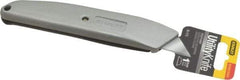 Stanley - Retractable Utility Knife - 2-7/16" Blade, Grey Zinc/Plastic Handle, 1 Blade Included - A1 Tooling