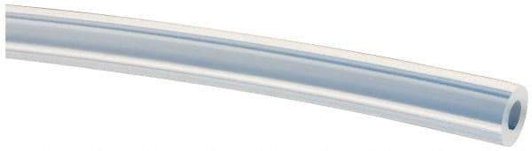 Made in USA - 1/8" ID x 1/4" OD, 1/16" Wall Thickness, Cut to Length (50' Standard Length) PTFE Tube - Translucent, 55 Hardness - A1 Tooling