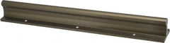 Pacific Bearing - 1/2" Shaft Diam, 1-1/2" Base Width, Ceramic Coated, Aluminum Shaft, Aluminum Rail, Round Shaft Assemblies - 0.17" Mounting Hole Diam, 12" Long - A1 Tooling