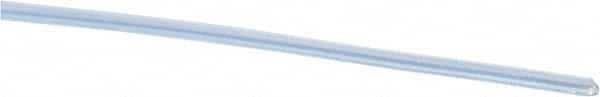 Made in USA - 1/64" ID x 0.033" OD, Cut to Length (500' Standard Length) PTFE Tube - Natural White, 60 Hardness - A1 Tooling