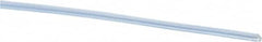 Made in USA - 1/64" ID x 0.033" OD, Cut to Length (500' Standard Length) PTFE Tube - Natural White, 60 Hardness - A1 Tooling