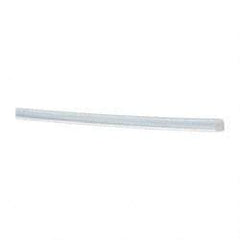 Made in USA - 0.076" ID x 0.1" OD, 0.012" Wall Thickness, Cut to Length (500' Standard Length) PTFE Tube - Natural White, 60 Hardness - A1 Tooling